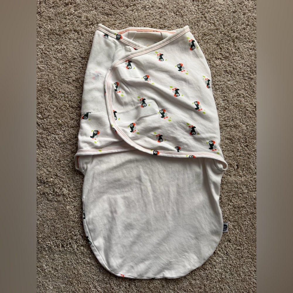 Nested Bean Zen Weighted Swaddle 0-6mo Pelican